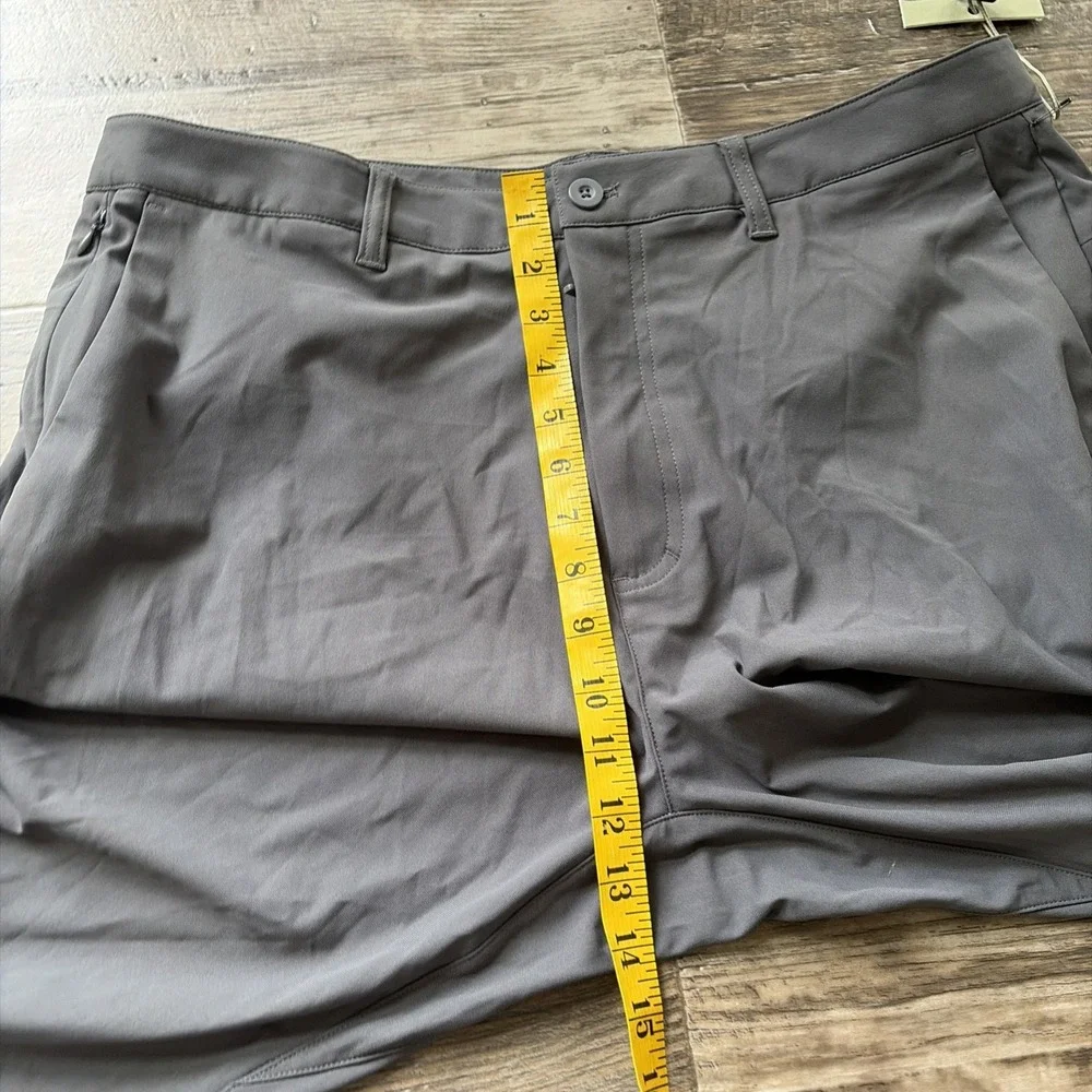 SKYR Chino Pants Mens 36x32‎ Gray Tricot Dynasty Slim Fit Slash Pocket Stretch